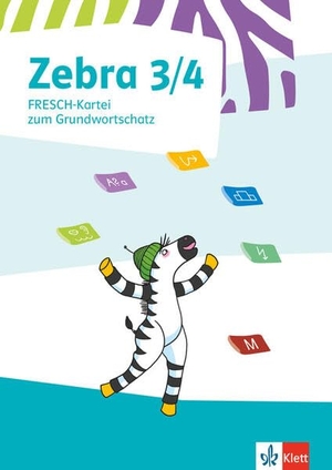 Zebra 3/4 - FRESCH-Kartei zum Grundwortschatz Klasse 3/4. Klett Ernst /Schulbuch, 2021.