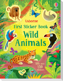First Sticker Book Wild Animals