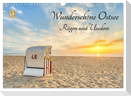 Wunderschöne Ostsee Rügen und Usedom (Wandkalender 2025 DIN A3 quer), CALVENDO Monatskalender
