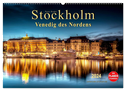 Stockholm - Venedig des Nordens (Wandkalender 2024 DIN A2 quer), CALVENDO Monatskalender