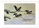 Auf leichten Schwingen - Zugvögel (Wandkalender 2025 DIN A4 quer), CALVENDO Monatskalender
