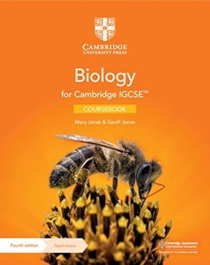 Jones, Mary / Geoff Jones. Cambridge IGCSE Biology Coursebook with Digital Access (2 Years). Cambridge University Pr., 2021.