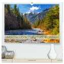 Idyllische Landschaften am Tegernsee (hochwertiger Premium Wandkalender 2024 DIN A2 quer), Kunstdruck in Hochglanz