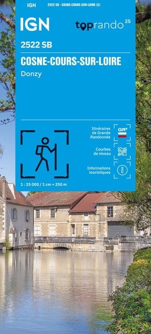 2522SB Cosne Cours sur - 1:25000. IGN Frankreich, 2026.