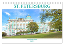 St. Petersburg - Historische Altstadt (Tischkalender 2025 DIN A5 quer), CALVENDO Monatskalender