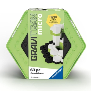 GraviTrax micro - Gravi Green (63 pc). Ravensburger Spieleverlag, 2026.