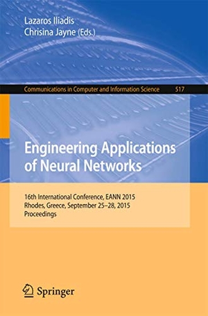 Jayne, Chrisina / Lazaros Iliadis (Hrsg.). Engineering Applications of Neural Networks - 16th International Conference, EANN 2015, Rhodes, Greece, September 25-28 2015.Proceedings. Springer International Publishing, 2015.