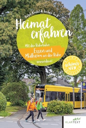 Kindel, Ralph. Heimat erfahren - Mit der Ruhrbahn Essen und Mülheim an der Ruhr erwandern. Klartext Verlag, 2024.