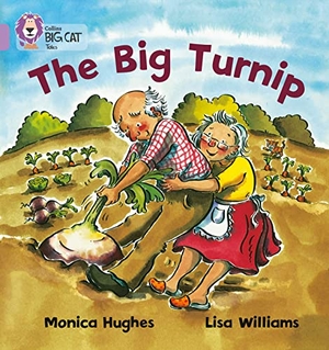 Hughes, Monica. BIG CAT - BIG TURNIP - Band 00/Lilac. HarperCollins Publishers, 2006.