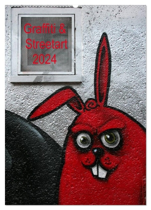 Stolzenburg, Kerstin. Graffiti & Streetart 2024 / CH-Version (Wandkalender 2024 DIN A2 hoch), CALVENDO Monatskalender - Graffiti & Streetart - 'illegale' Kunst im öffentlichen Raum. Calvendo Verlag, 2023.
