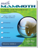 Math Mammoth Grade 3-B Worktext, Canadian Version
