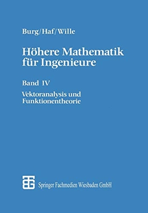Haf, Herbert. Höhere Mathematik für Ingenieure - Band IV Vektoranalysis und Funktionentheorie. Vieweg+Teubner Verlag, 1994.