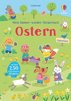 Brooks, Felicity. Mein Immer-wieder-Stickerbuch: Ostern. Usborne Verlag, 2021.