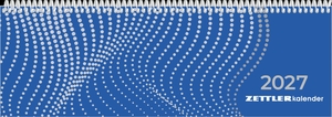 Neumann Verlage GmbH & Co KG (Hrsg.). Tischkalender Classic blue 2027 - Wochenkalender 29,7x10,5 cm mit 1 Woche pro Seite, Stundeneinteilung 7-19 Uhr, Monatsübersicht, Feiertagen & Spiralbindung für Büro & Homeoffice. Neumann Verlage GmbH & Co, 2026.