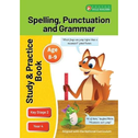 KS2 Spelling, Grammar & Punctuation Study and Practice Book for Ages 8-9 (Year 4) Perfect for learning at home or use in the classroom