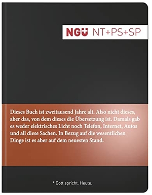 Neue Genfer Übersetzung (NGÜ) - Neues Testament mit Psalmen und Sprüchen - Miniformat. Deutsche Bibelges., 2016.