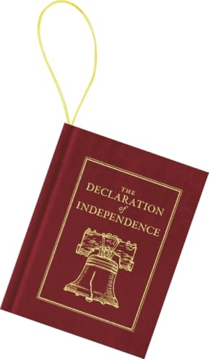 Jefferson, Thomas. Declaration of Independence Mini-Book Ornament. Arcadia Publishing (SC), 2026.