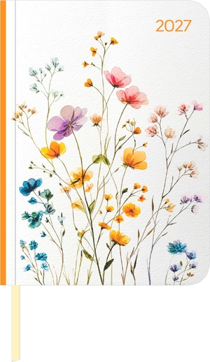 Neumann Verlage GmbH & Co KG (Hrsg.). Daily Journal Wild Flowers 2027 - Tagesplaner mit Leseband, To-Do-Liste, Notizbereich & Monatsübersicht, für Beruf, Schule & Alltag. Neumann Verlage GmbH & Co, 2026.