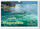 Niagarafälle - American Falls und Horseshoe Fall (Wandkalender 2024 DIN A4 quer), CALVENDO Monatskalender