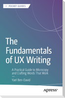 The Fundamentals of UX Writing