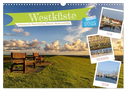 Westküste - Zwischen St. Peter Ording, Büsum und Elbe (Wandkalender 2025 DIN A3 quer), CALVENDO Monatskalender