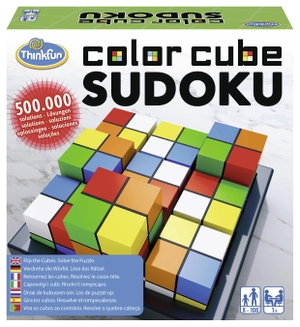 Color Cubes Sudoku - Verdreht die Würfel. Löst das Rätsel. Ravensburger Verlag, 2019.