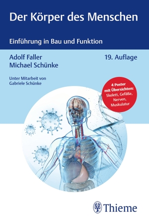 Schünke, Michael. Der Körper des Menschen - Einführung in Bau und Funktion. Georg Thieme Verlag, 2024.