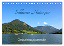 Schliersee Natur pur (Tischkalender 2024 DIN A5 quer), CALVENDO Monatskalender