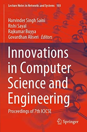 Saini, Harvinder Singh / Govardhan Aliseri et al (Hrsg.). Innovations in Computer Science and Engineering - Proceedings of 7th ICICSE. Springer Nature Singapore, 2021.
