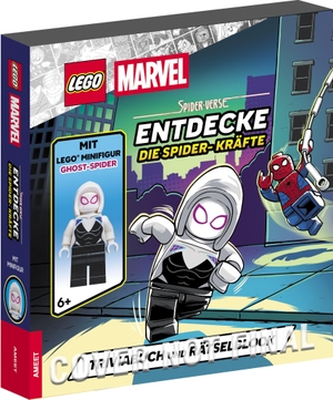 LEGO® Spider-Man - Entdecke die Spider-Kräfte - mit LEGO® Minifigur "Ghost-Spider", Rätselblock und Triviabuch. AMEET sp. z o.o., 2026.