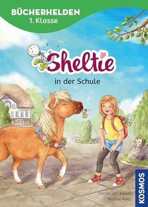 Kessel, Carola von. Sheltie, Bücherhelden 1. Klasse, Sheltie in der Schule - Leicht lesen lernen - Kinderbuch für Erstleser ab 6 Jahren - lustiges Pferdeabenteuer mit dem frechen Shetlandpony. Franckh-Kosmos, 2025.