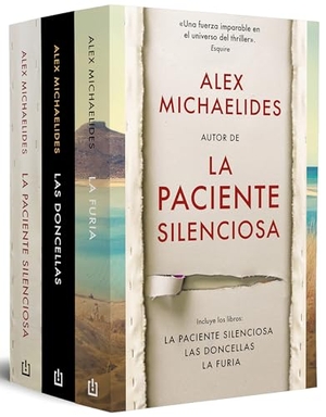 Michaelides, Alex. Pack Alex Michaelides (Contiene: La Paciente Silenciosa; Las Doncellas; La Furia) / Pack Alex Michaelides (Contains: The Silent Patient, the Maidens, the Fury). Prh Grupo Editorial, 2026.