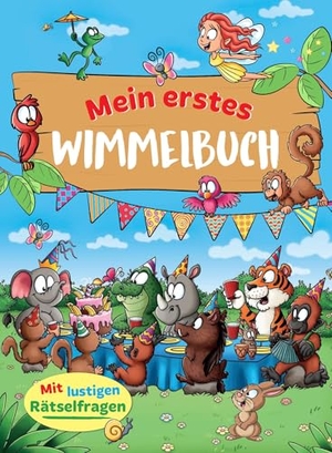 Mein erstes Wimmelbuch - Mit Rätselspaß I Ab 2 Jahren. Schwager und Steinlein, 2026.