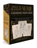 Holly Black's Faerie Coloring Postcards