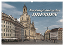 Dresden, Nostalgiekalender (Wandkalender 2025 DIN A2 quer), CALVENDO Monatskalender