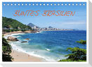 Buntes Brasilien (Tischkalender 2024 DIN A5 quer), CALVENDO Monatskalender