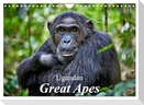 Ugandan Great Apes (Wall Calendar 2025 DIN A4 landscape), CALVENDO 12 Month Wall Calendar