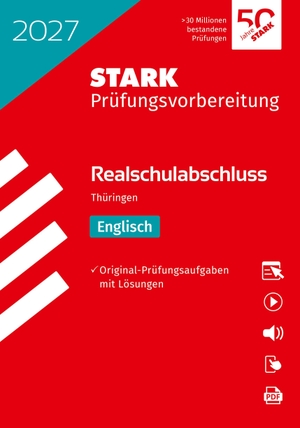 STARK Englisch - Realschulabschluss 2027 Thüringen - Prüfungsvorbereitung. Stark Verlag GmbH, 2026.
