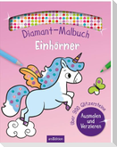 Diamant-Malbuch Einhörner