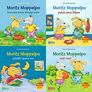 Stellmacher, Hermien. Maxi-Pixi-4er-Set 71: Moritz Moppelpo (4x1 Exemplar). Carlsen Verlag GmbH, 2019.