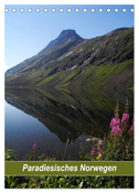 Paradiesisches Norwegen (Tischkalender 2025 DIN A5 hoch), CALVENDO Monatskalender