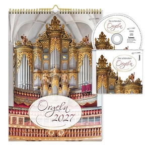 Orgeln 2027 - mit CD - Kalender mit CD. St. Benno Verlag GmbH, 2026.
