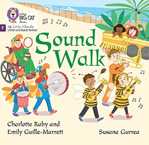 Raby, Charlotte / Emily Guille-Marrett. Sound Walk - Foundations for Phonics. HarperCollins Publishers, 2021.