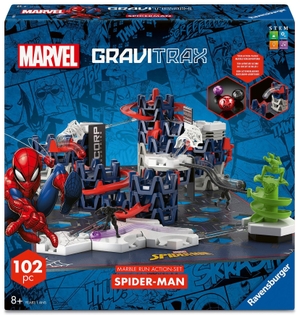 GraviTrax BASE Spider-Man - Action Set M. Ravensburger Spieleverlag, 2026.
