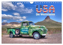 USA - Die Weststaaten (Wandkalender 2024 DIN A4 quer), CALVENDO Monatskalender