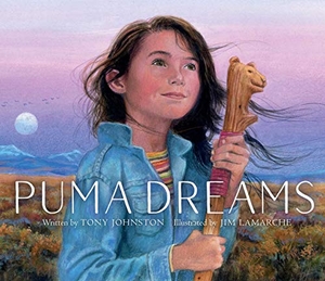 Johnston, Tony. Puma Dreams. Paula Wiseman Book/Beach Lane Books, 2019.