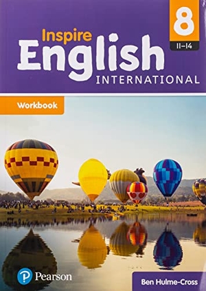 Grant, David. Inspire English International Year 8 Workbook. Pearson Education Limited, 2020.