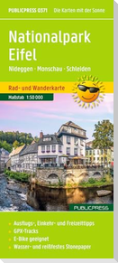 Publicpress Rad- und Wanderkarte Nationalpark Eifel, Nideggen, Monschau, Schleiden 1:50.000