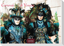 Venedig Karneval Kalender 2027 - Wandkalender | Fotokalender Italien 24x35 cm -. mit Karneval-Fotos, fantasievollen Masken und Kostümen