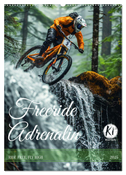 Freeride Adrenalin (Wandkalender 2025 DIN A2 hoch), CALVENDO Monatskalender